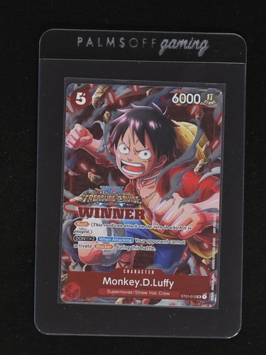 2023 One Piece TCG ST01-012 Monkey D. Luffy Treasure Cruise Winner Pack Vol. 5 — front