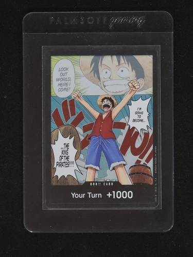 One Piece Romance Dawn Monkey D. Luffy DON!! Card OP-01 — front
