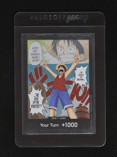 2022 One Piece Card Game OP-01 Monkey D. Luffy DON!! Card — front