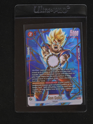 Dragon Ball Super Fusion World #FB08-007 Son Goku — front