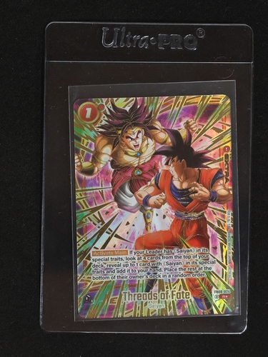 Dragon Ball Fusion World #FB08-024 Threads of Fate Broly Son Goku — front