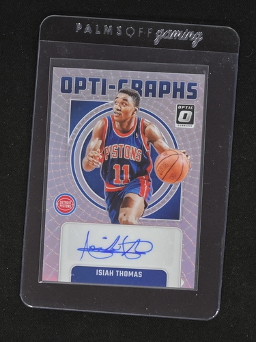2024 Panini Donruss Optic Opti-Graphs #Isiah Thomas — front