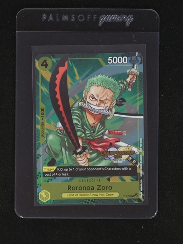 2024 One Piece Card Game P-042 Roronoa Zoro — front
