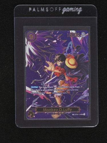 2025 One Piece TCG OP09-119 Monkey D. Luffy — front
