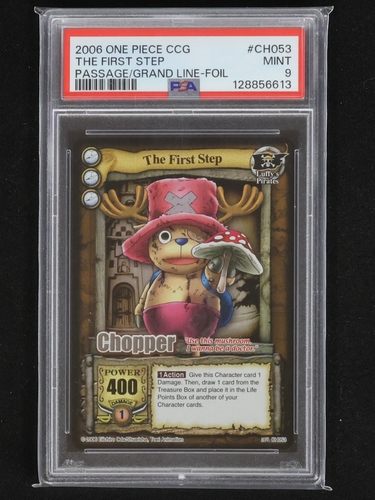 2006 One Piece CCG #CH053 The First Step Chopper — front