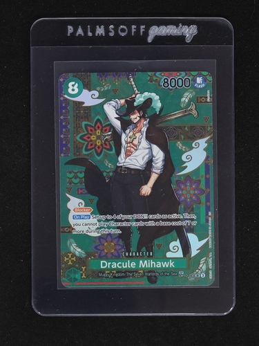 2026 One Piece OP12-030 SP Dracule Mihawk — front