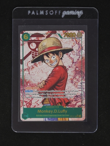 2025 One Piece Carrying On His Will #OP13-118 Monkey D. Luffy — front