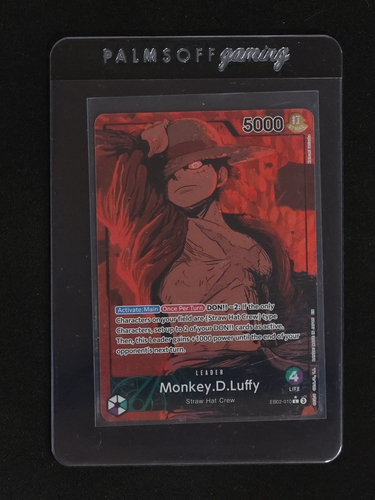 2023 One Piece Card Game EB02-010 Monkey D. Luffy Leader — front