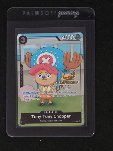 2025 One Piece Card Game #P-065 Tony Tony.Chopper — front