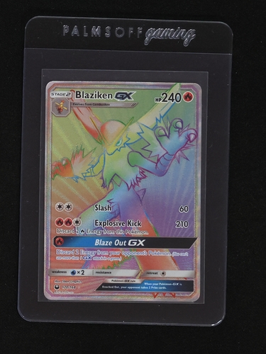2018 Pokemon Sun & Moon Celestial Storm #170 Blaziken GX — front