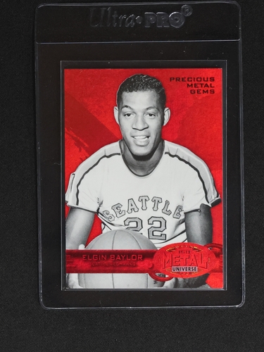2011 Fleer Retro Precious Metal Gems #PM-28 Elgin Baylor — front
