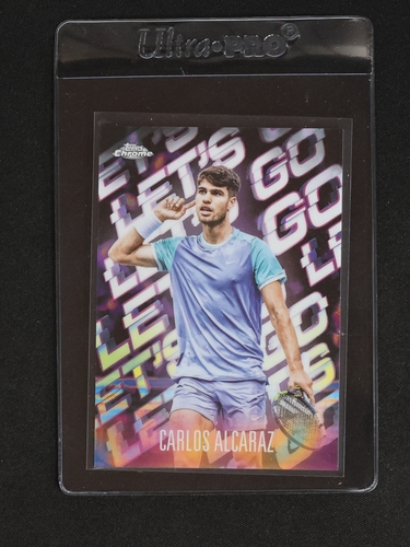 2024 Topps Chrome Tennis #50 Carlos Alcaraz — front