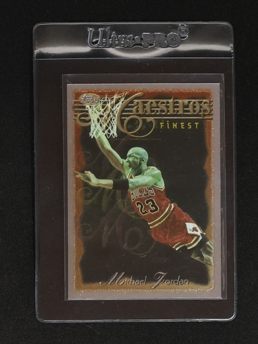 1996 Topps Finest #127 Michael Jordan Maestros — front