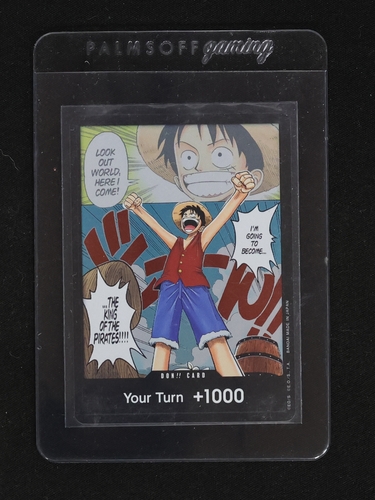 One Piece Romance Dawn #OP-01 Monkey D. Luffy DON!! Card — front