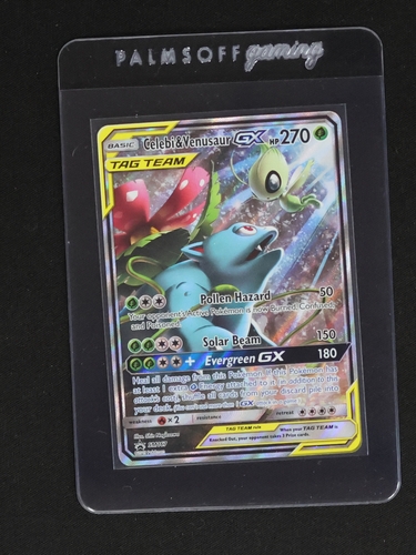 2019 Pokémon SM167 Celebi & Venusaur GX — front