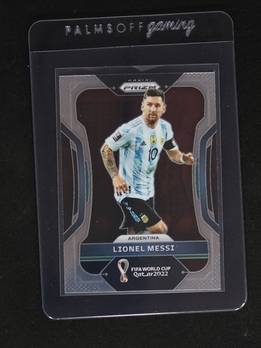 2022 Panini Prizm FIFA World Cup Qatar #7 Lionel Messi — front