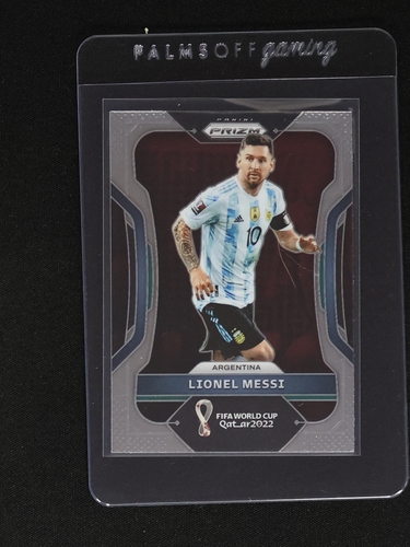 2022 Panini Prizm FIFA World Cup Qatar #7 Lionel Messi — front