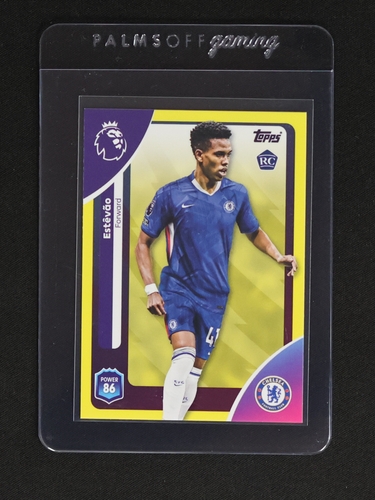 2025-26 Topps Premier League #105 Estêvão Rookie Chelsea — front