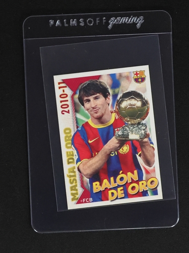 2010-11 Panini FC Barcelona #4 Lionel Messi Balón De Oro — front