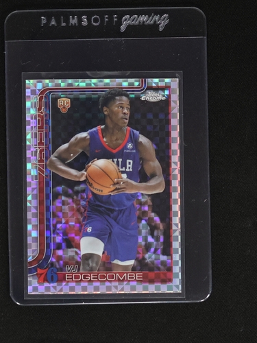 2025-26 Topps Chrome #253 VJ Edgecombe — front