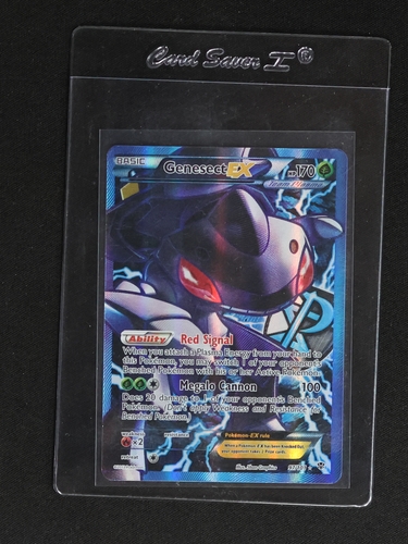 2013 Pokémon Plasma Blast #97 Genesect EX — front