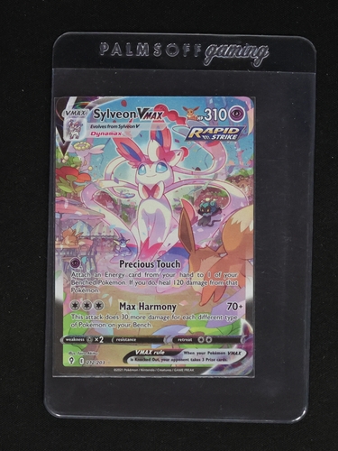 2022 Pokémon Evolving Skies #212 Sylveon VMAX — front