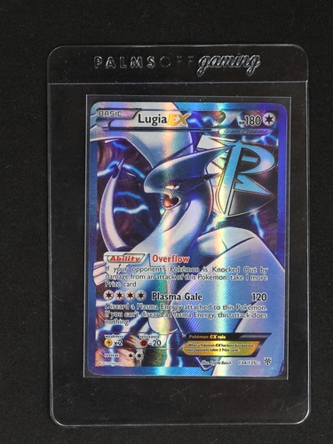 2013 Pokémon Black & White Plasma Storm #134 Lugia EX — front