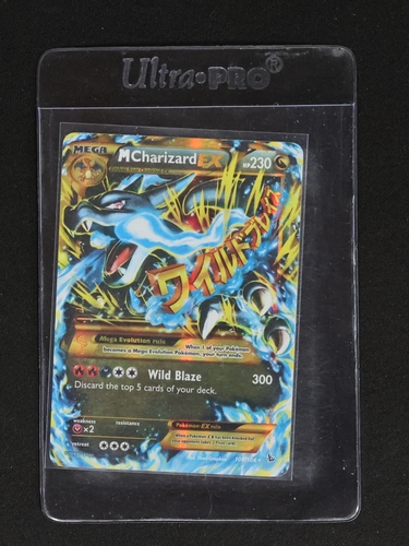 2014 Pokémon XY Flashfire #69 Mega Charizard EX — front