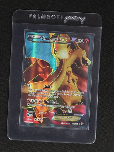 2014 Pokémon TCG Flashfire #100 Charizard EX — front