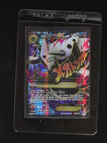 2014 Pokémon XY Primal Clash #154 Mega Aggron EX — front