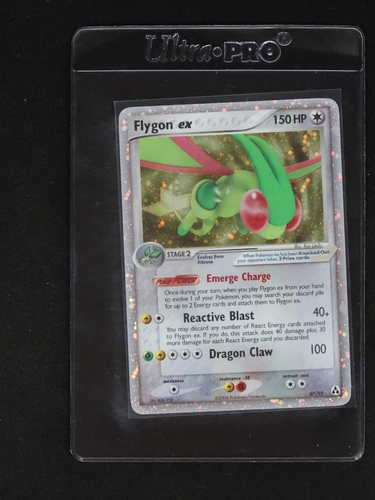 2006 Pokemon EX Legend Maker #87 Flygon ex — front