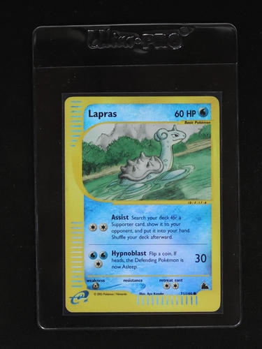 2003 Pokémon Skyridge #71 Lapras — front