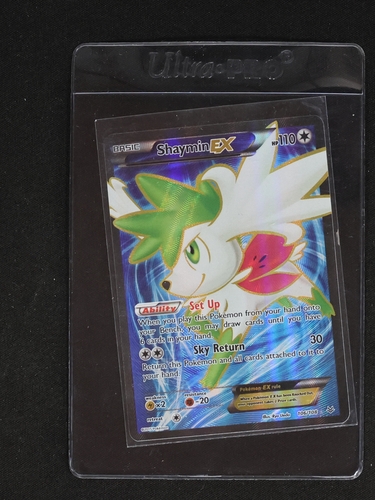 2015 Pokémon XY Roaring Skies #106 Shaymin EX — front