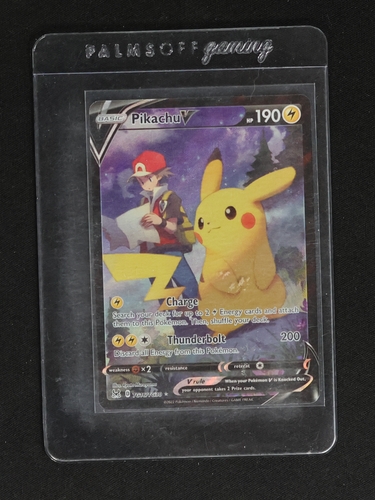 2022 Pokémon TG16 Pikachu V Lost Origin Trainer Gallery — front
