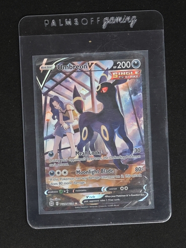 2021 Pokémon TCG Umbreon V #188 — front