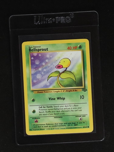 1999 Pokémon Jungle #49 Bellsprout — front