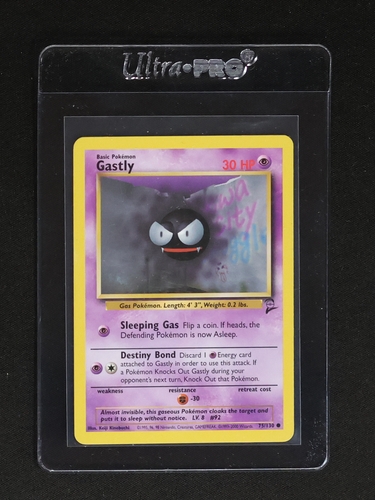 1999 Pokémon #50 Gastly — front