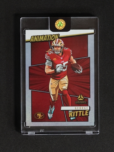 2025 Panini Donruss Action All-Pros #AAP-GKI George Kittle — front