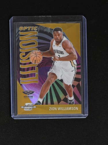 2023-24 Panini Contenders Optic #16 Zion Williamson Optic Illusion — front