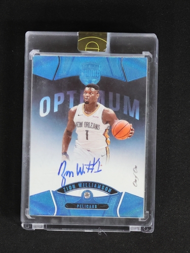 2019-20 Panini Eminence Optimum #OP-ZWL Zion Williamson — front