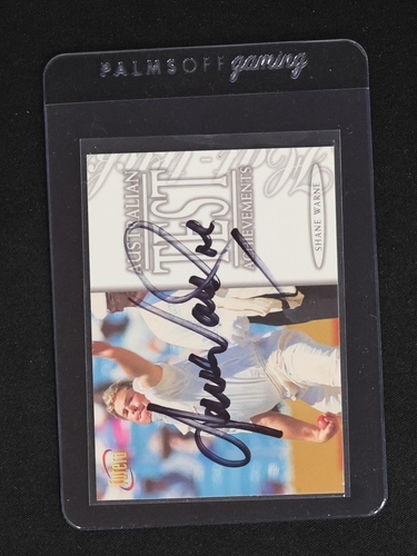 1994 Select Australian Test Achievements #MC42 Shane Warne — front