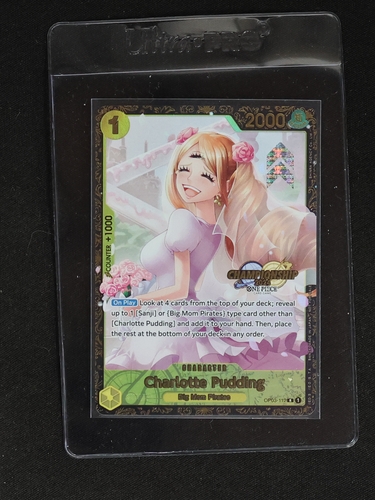 One Piece CCG 2023 OP11-070 Charlotte Pudding — front