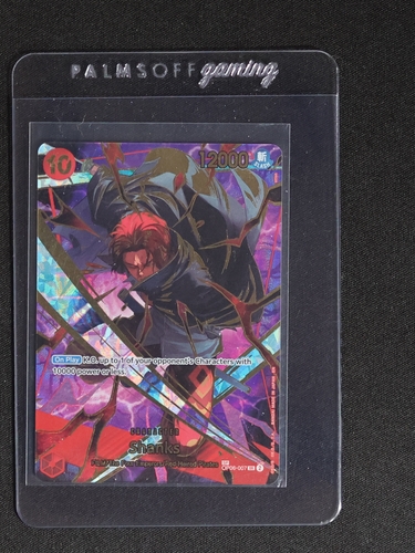 2022 One Piece Card Game OP06-007 Shanks SP Parallel — front