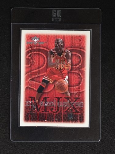 1999-00 Upper Deck MVP #201 Michael Jordan MJ Exclusives — front