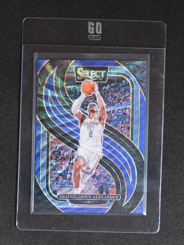 2024-25 Panini Select #131 Shai Gilgeous-Alexander Premier Level Thunder — front