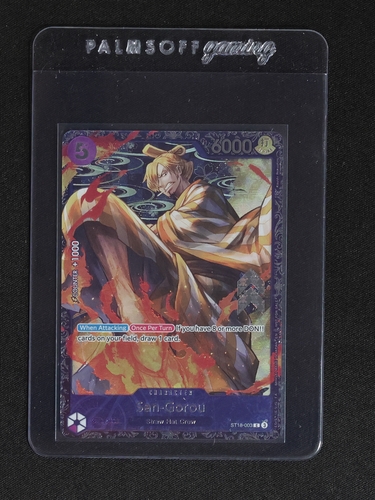 One Piece Card Game ST18-003 Sanji Gorou — front