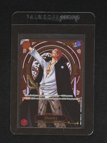 One Piece TCG OP09-004 Shanks — front