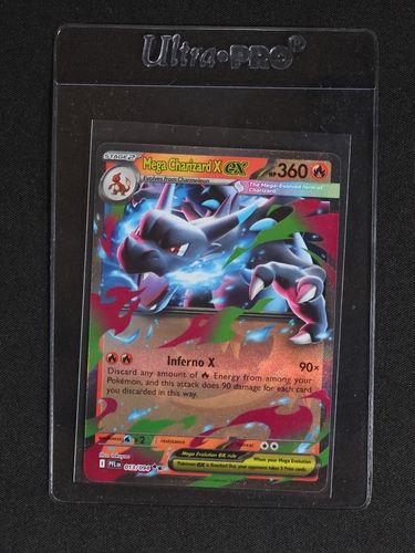 2005 Pokémon EX Holon Phantoms #013 Mega Charizard X ex — front