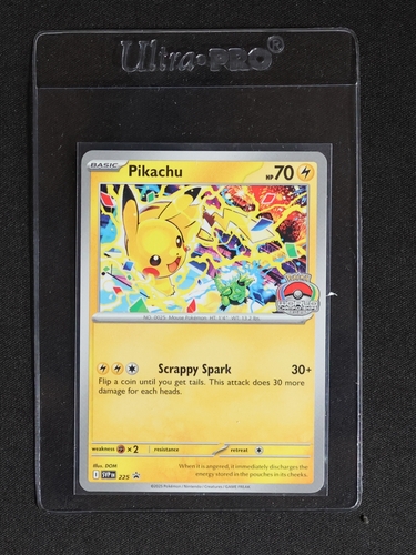 2025 Pokémon #225 Pikachu — front