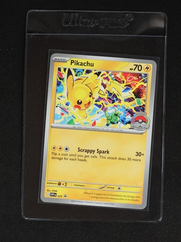 2025 Pokémon #225 Pikachu World Championship Promo — front